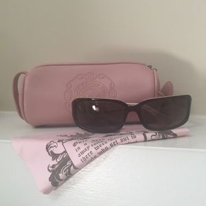 Juicy Couture ladies sunglasses. Made in Italy.