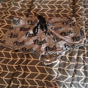 pink vs bedtime shorts.