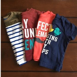 4 Carters Shirts
