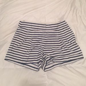 J. CREW striped shorts