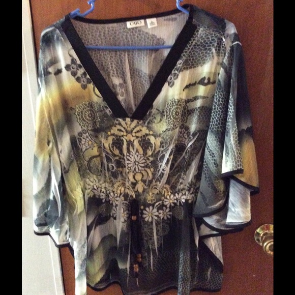 Sheer Cato Top