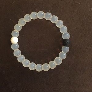 Clear Lokai bracelet
