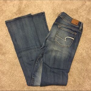 AE light wash jeans xlong