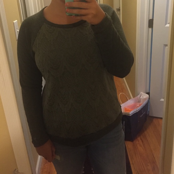 Forest green sweater