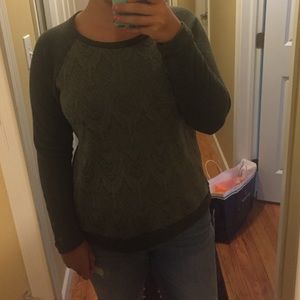 Forest green sweater