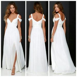 Lulu*s White Maxi Dress