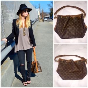 Authentic Louis Vuitton Monogram Petit Noe Authentic Louis Vuitton Monogram Petit Noe