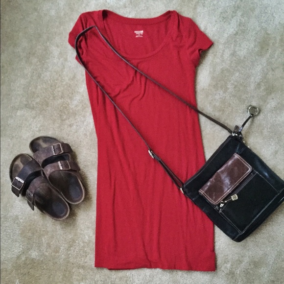 Red Tshirt Dress