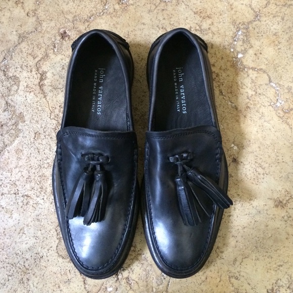 John Varvatos Men\'s Leather Loafers