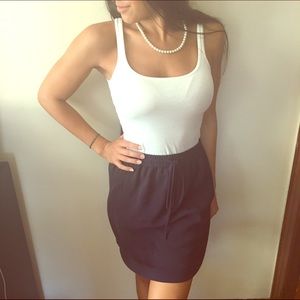 🇺🇸J CREW navy skirt