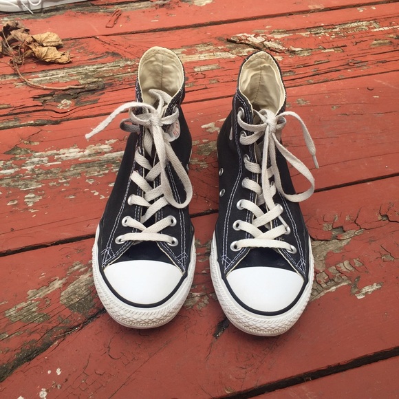 Black Converse All Stars High Tops
