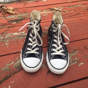 Black Converse All Stars High Tops