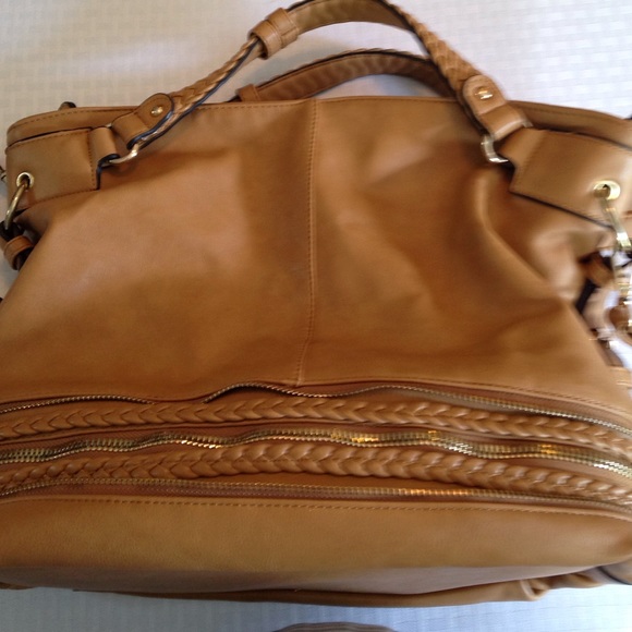 Imitation Leather Hobo Purse