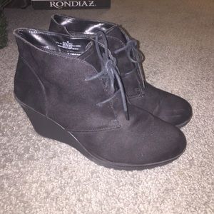 Suede Booties
