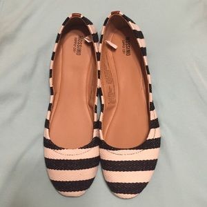 Mossimo Nautical Striped Flats