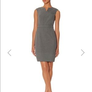 The limited collection sheath dress - medium grey