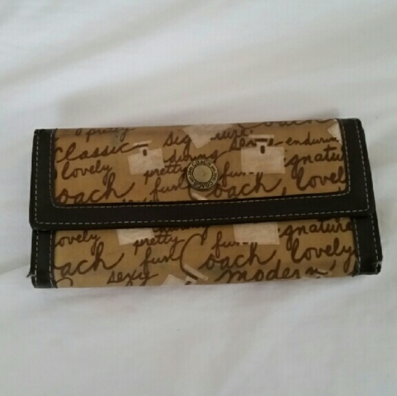 + COACH WALLET +