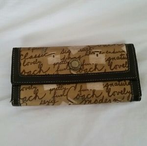 + COACH WALLET +