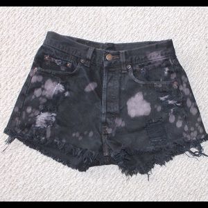 Vintage distressed Levi's shorts