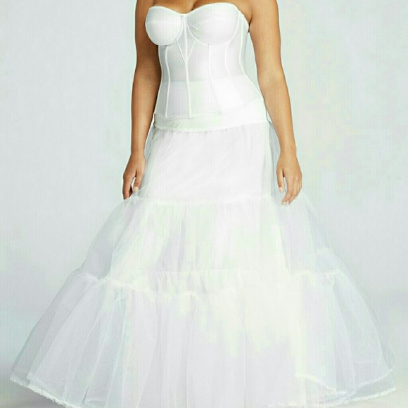 plus size ball gown slip