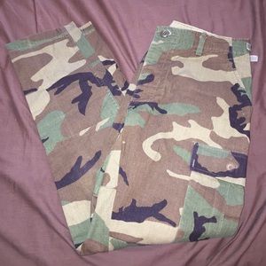 Camo jeans