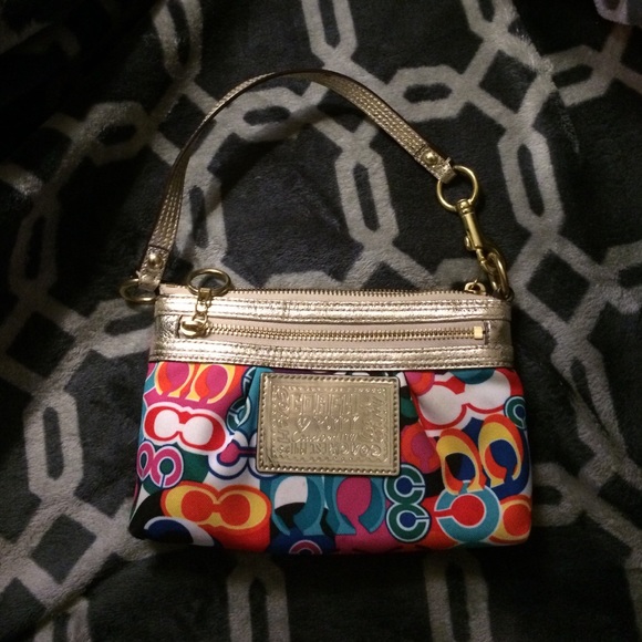 Coach Poppy Wristlets
