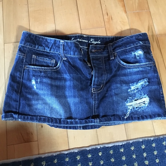 American Eagle jean skirt