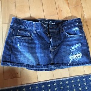American Eagle jean skirt
