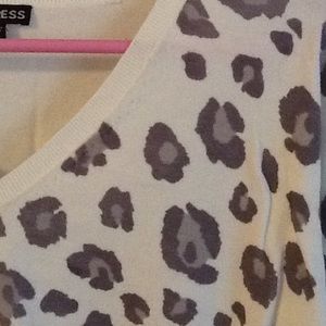 Leopard print sweater