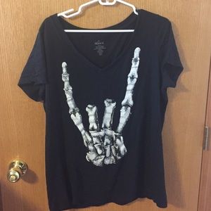 Rocker Skull Grapic Tee