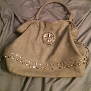 Grey purse