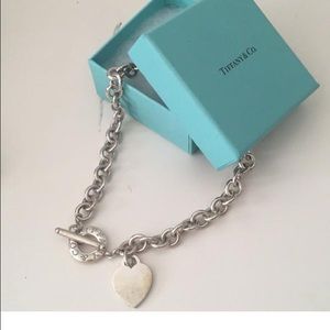 Tiffany and co classic heart necklace