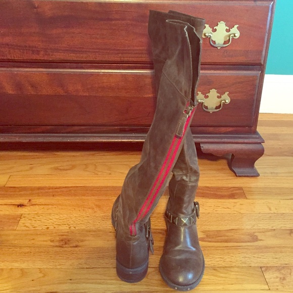 Knee length boots