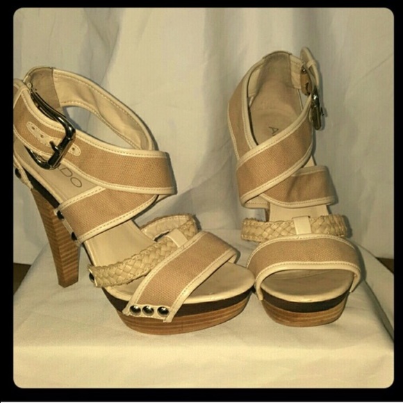 ALDO strappy heels