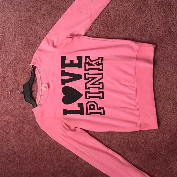 Victoria's Secret PINK long sleeve crew neck