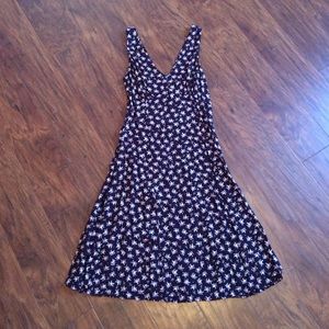 Floral Dress-Size 2-Super Cute-Purple