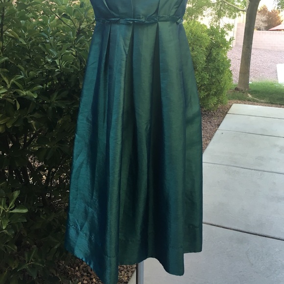 Midi Turquoise Dress - Picture 3 of 4
