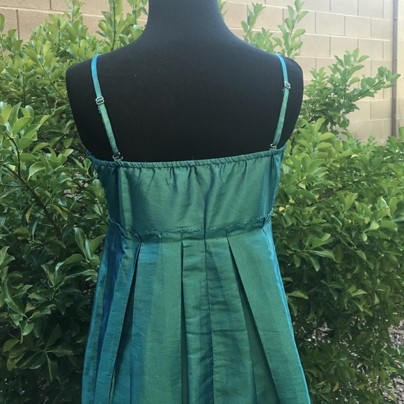 Midi Turquoise Dress - Picture 4 of 4