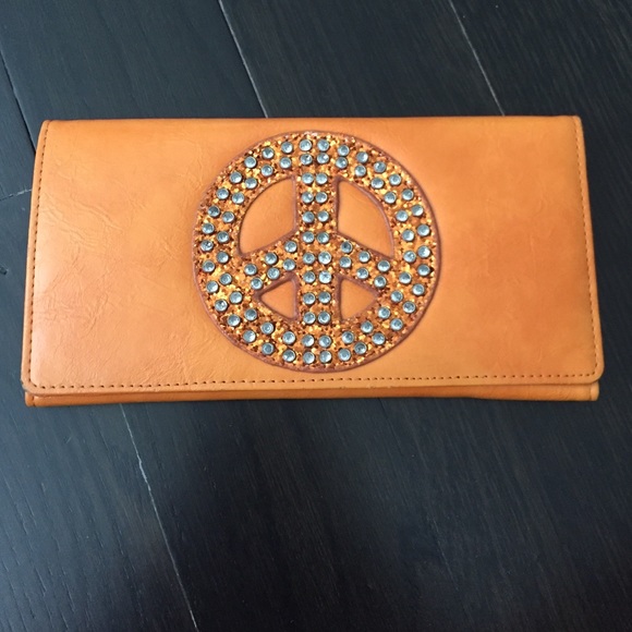 Orange wallet