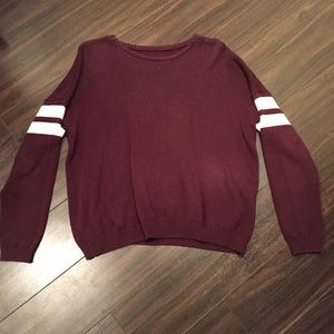 Brandy Melville maroon sweater