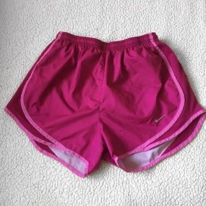 Pink Women's Nike Tempo Running Shorts
