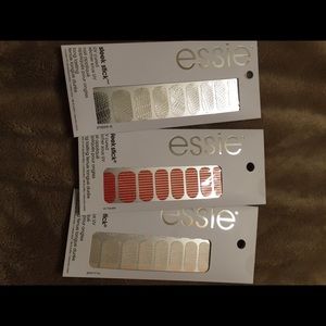Essie sleek stick nail appliqué. 3 packs. New.