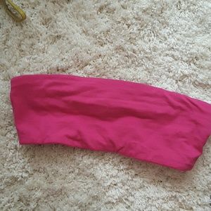VS hot pink bandeau