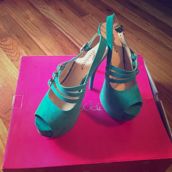 Open toe heels