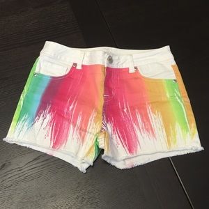 Justice Permium, Colorful Jean Shorts