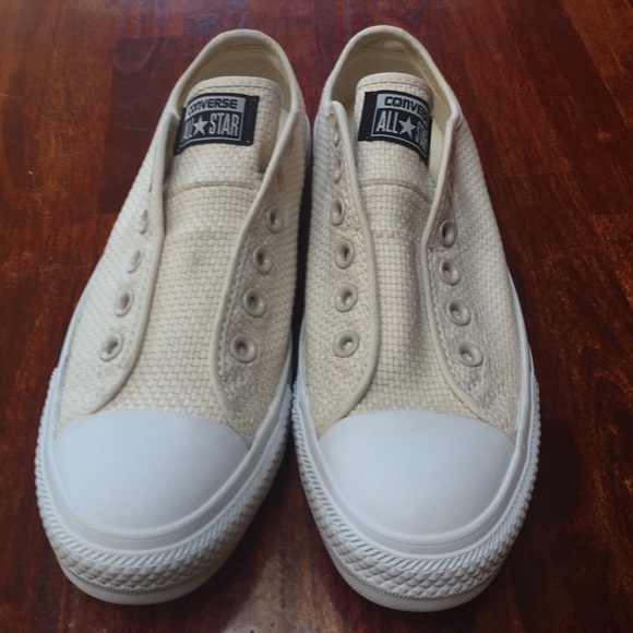 Converse Shoes - Converse All ⭐️Star cream textured