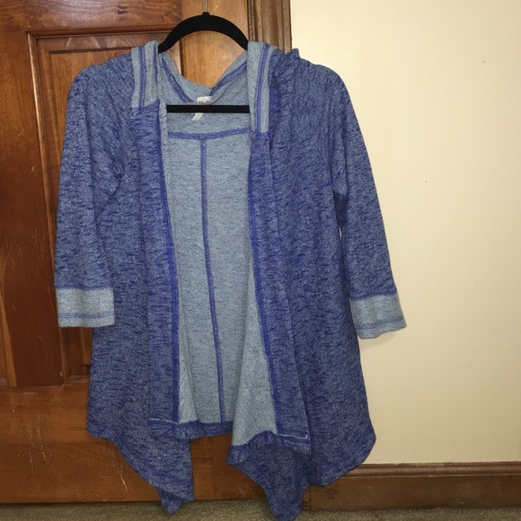 Jessica Simpson cardigan with hoodie