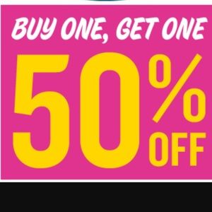 BOGO 50