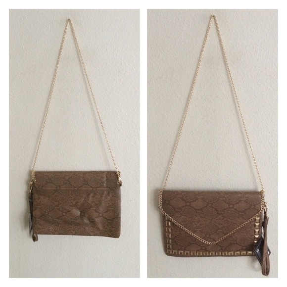 LAST ONE! Snakeskin multifunction envelope bag - Picture 2 of 4
