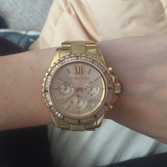 Authentic Michael Kors watch in Gold